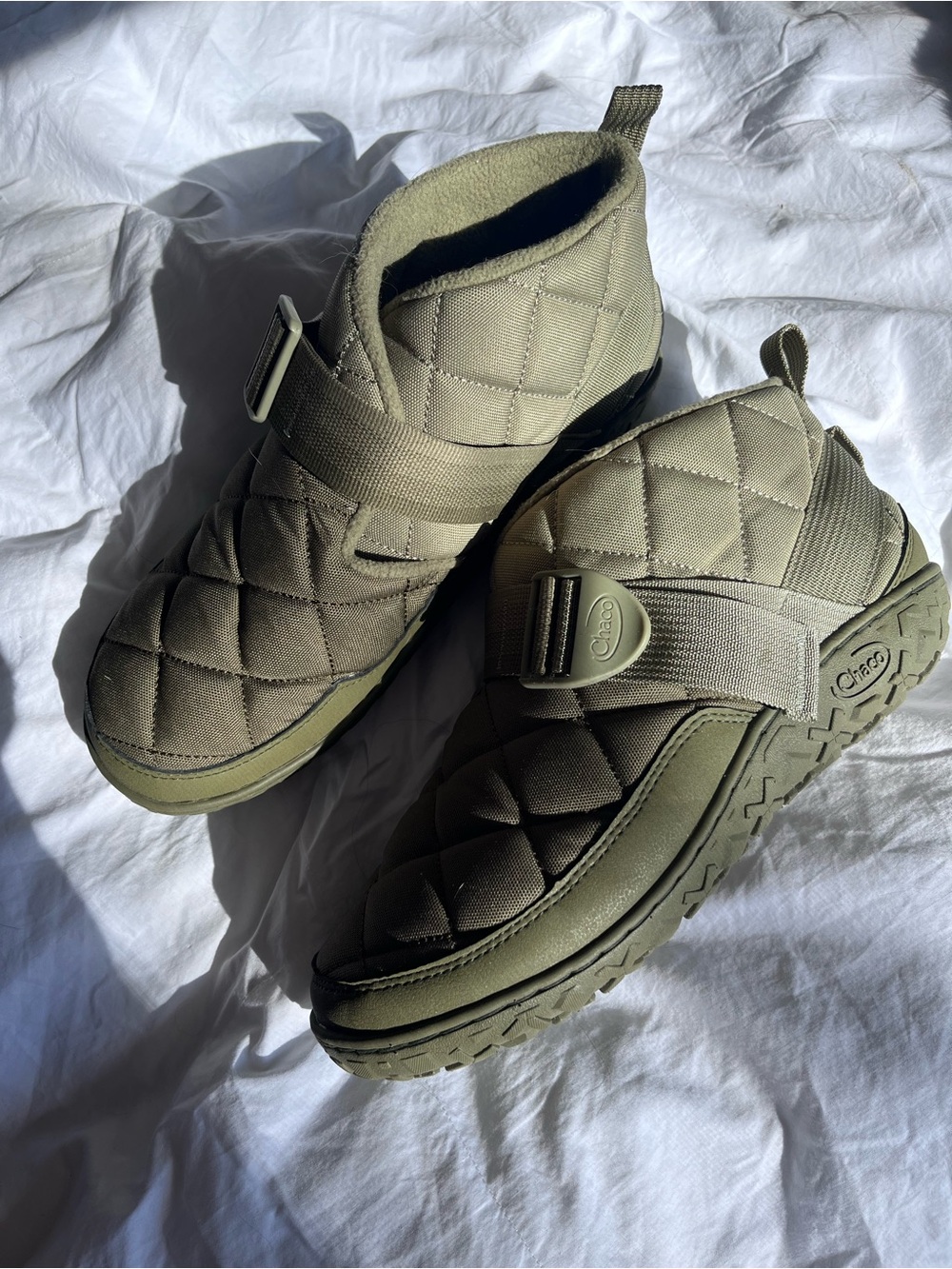 Chaco Ramble Rugged Slippers in Olive